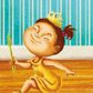 kid, march, imaginary friends, purple bear, Nina Mata illustrations